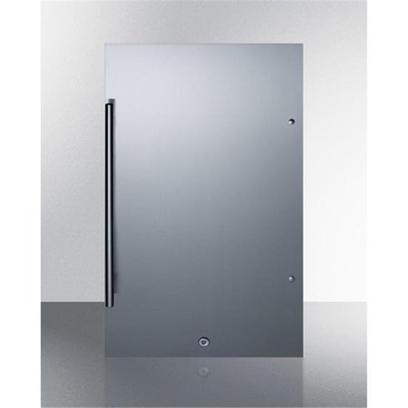 SUMMIT APPLIANCE Summit Appliance FF195 33 x 19 x 17.25 in. Undercounter All-Refrigerator; Black Cabinet FF195